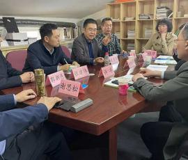 熱烈歡迎安徽省阜陽市城鄉建設局竇燦輝局長一行